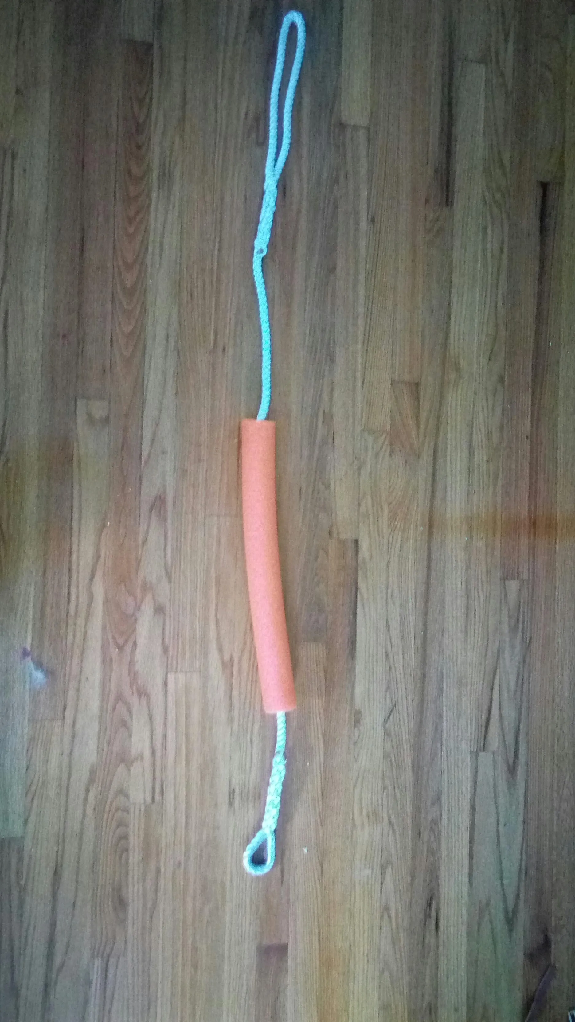 1/2" X 6' Three Strand Mooring Pendant 100% Nylon Rope with Thimble. and Floating system (Tensile Strength 6.400 Lbs.) Made in USA. FREE EXPEDITED SHIPPING