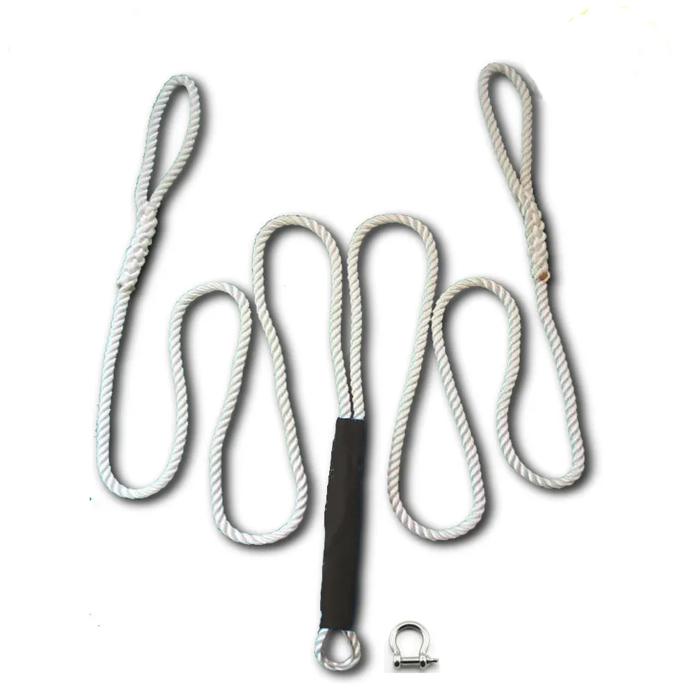 3/4" X 10' Three Strand Double Anchor Shock System with SS Shackle