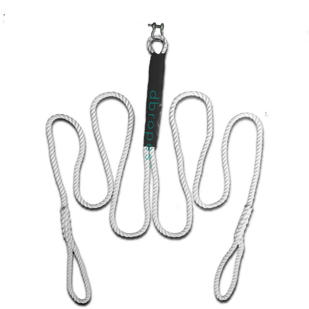5/8" X 18' Three Strand Anchor Snubber