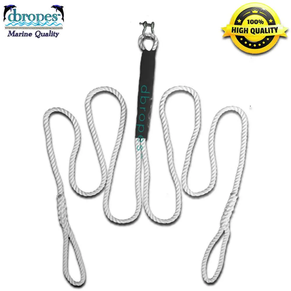 5/8" X 18' Three Strand Anchor Snubber