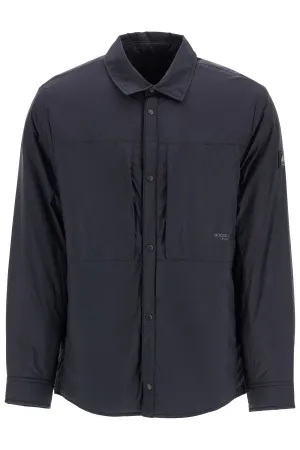 ash nylon shirt-style jacket M34MJ195 BLACK