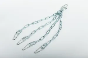 Bag Chains with Swivel & Carabiners