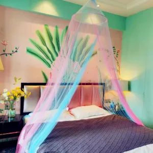Bed canopy room decoration - insect screen hanging canopy