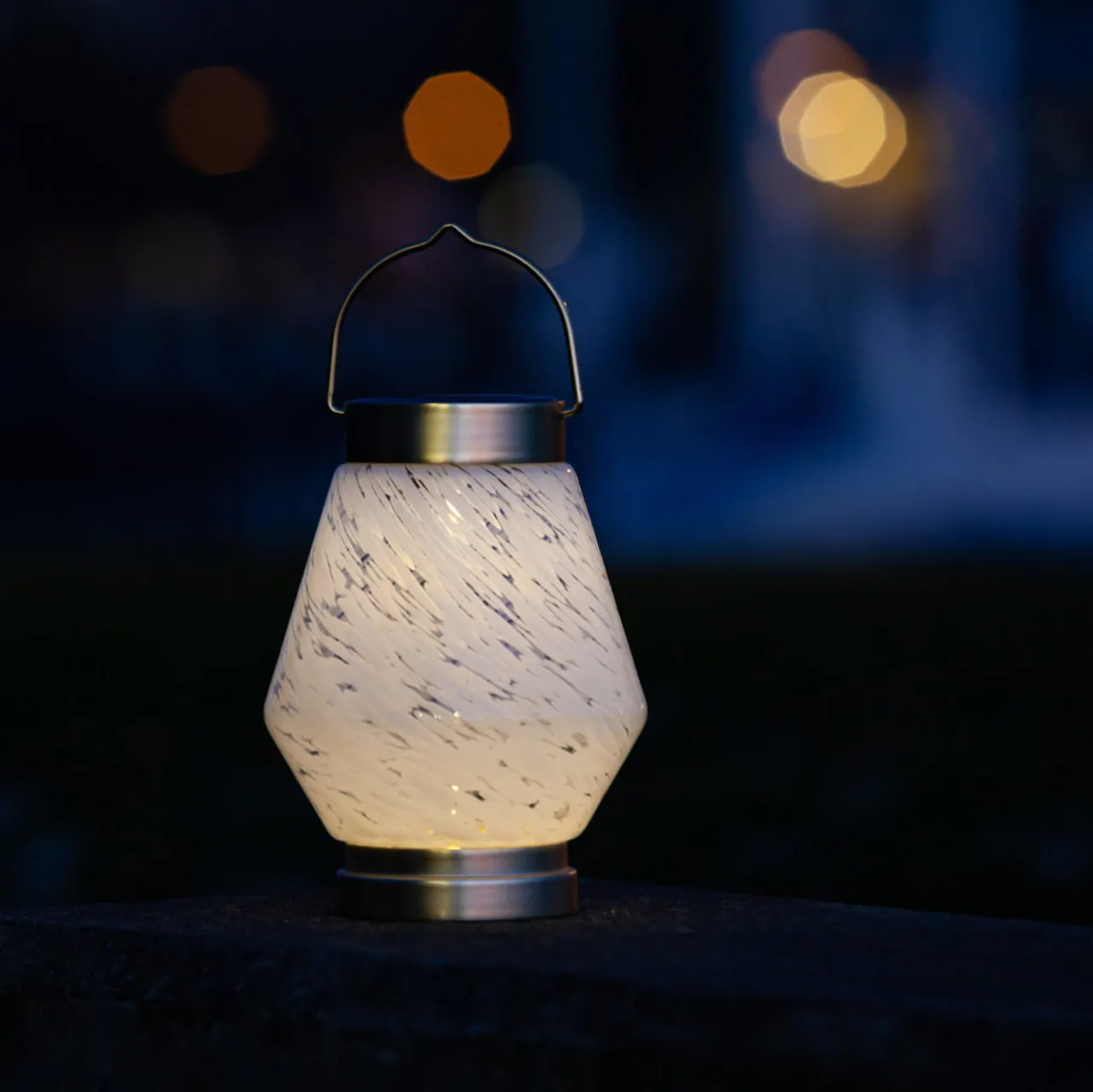 Boater's Glass Solar Lantern
