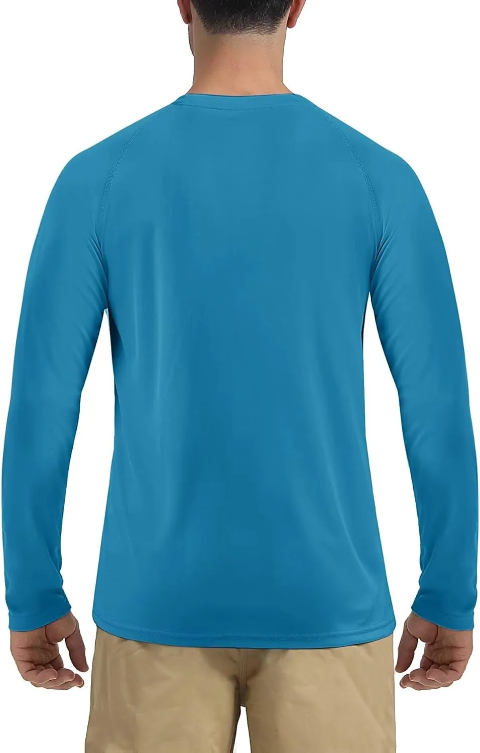 Boladeci Men's UPF 50  Sun Protection UV SPF Shirts Long Sleeve Lightweight Quick Dry Swim T-Shirts Rash Guard
