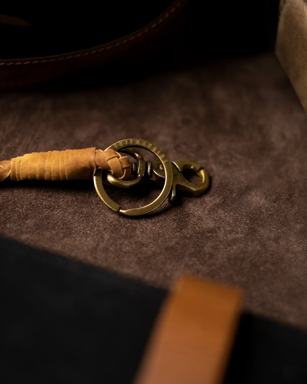 braided key chain
