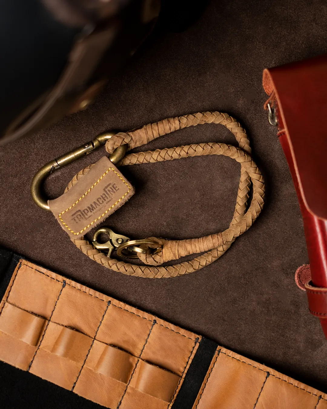 braided key chain