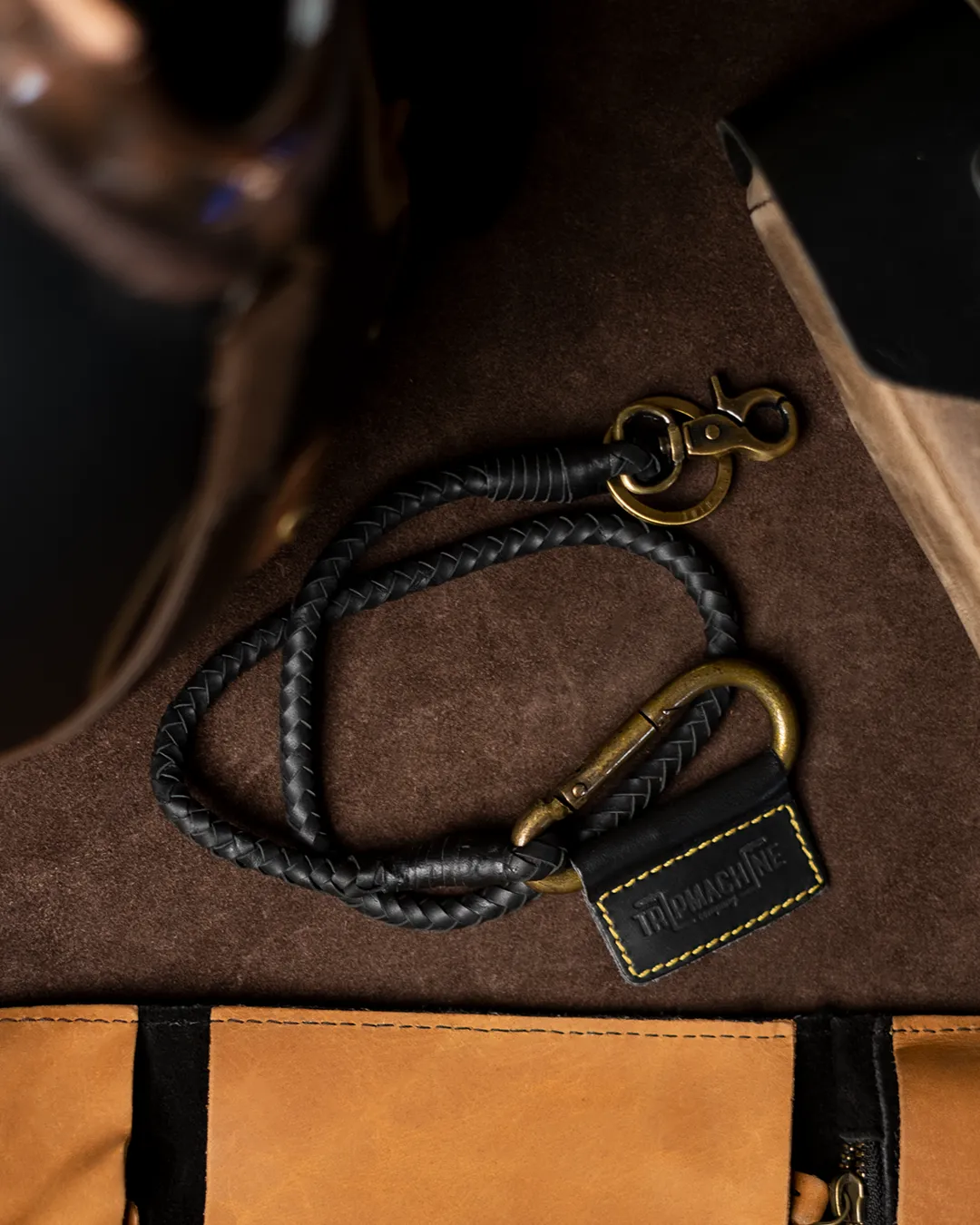 braided key chain