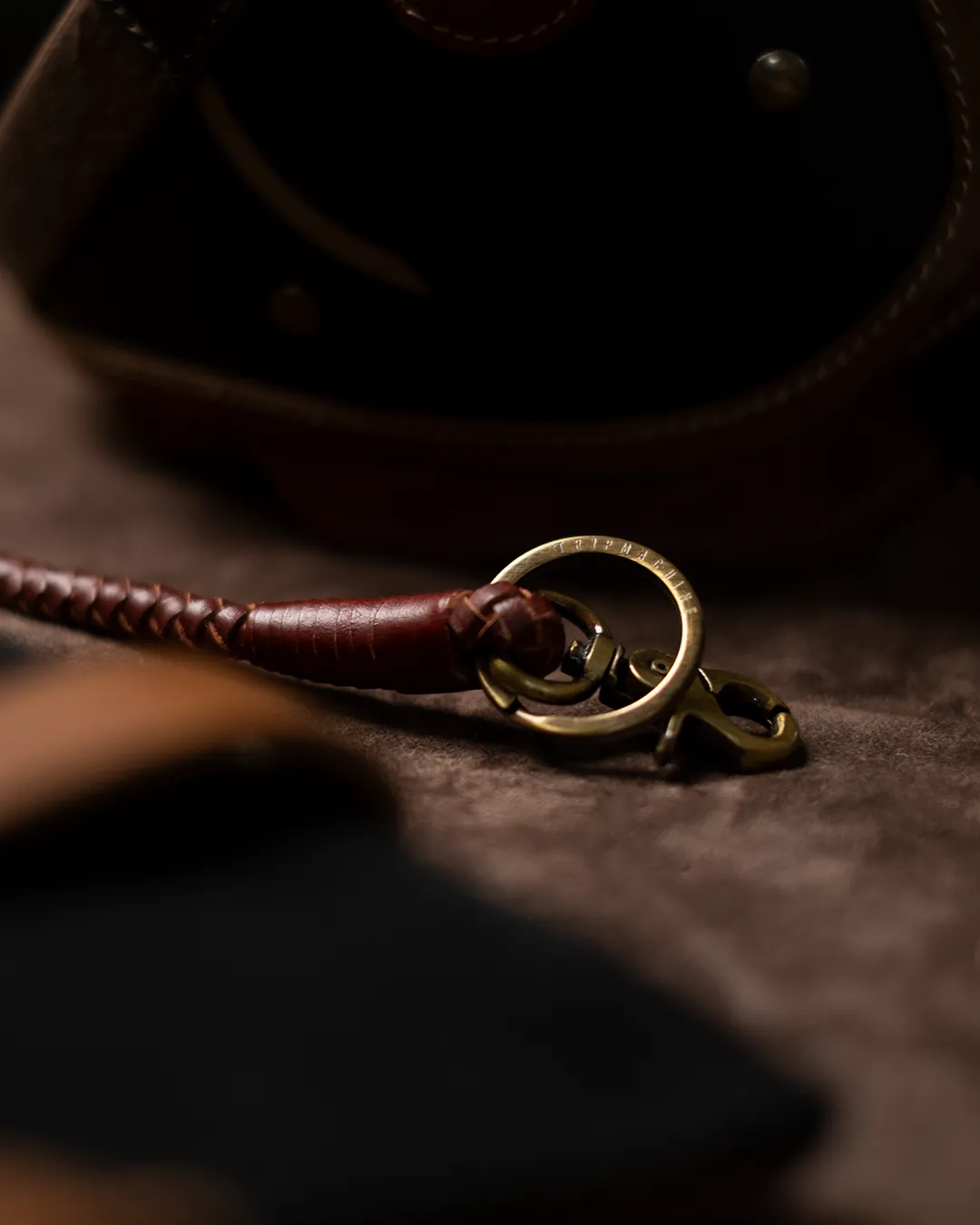 braided key chain