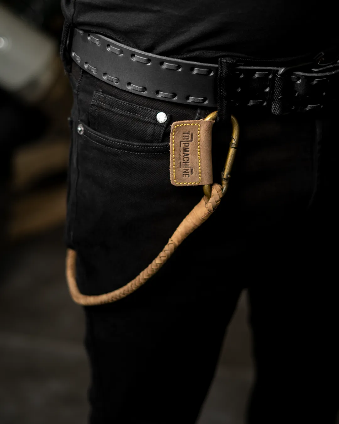 braided key chain