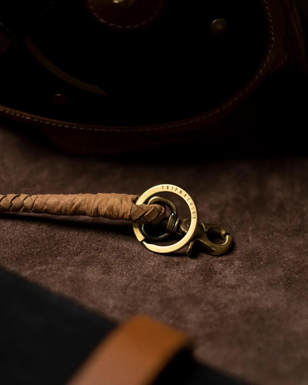 braided key chain