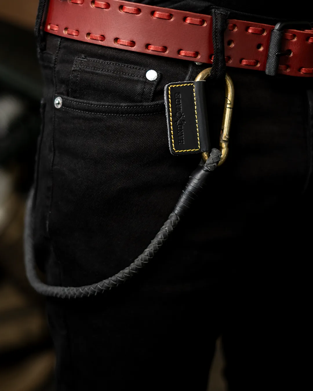 braided key chain
