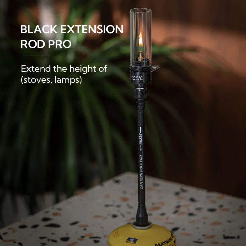 CampingMoon Black Extension Pole Pro
