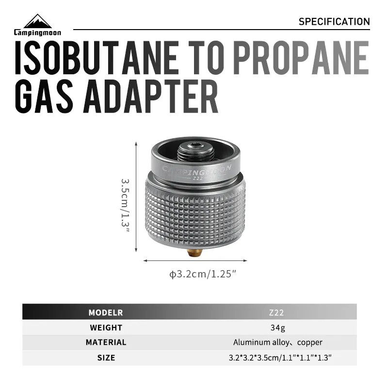 CampingMoon Propane to Butane Z22