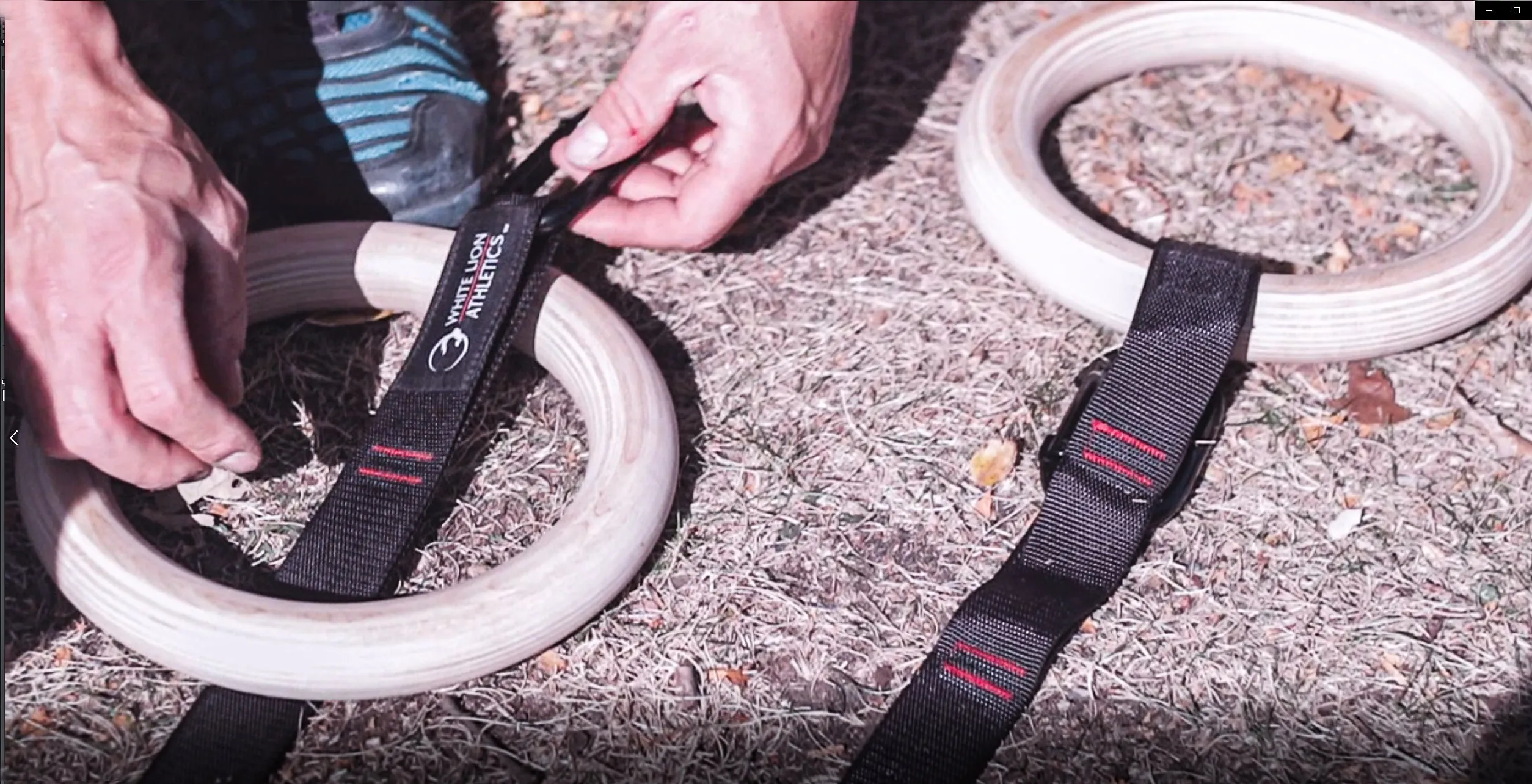Competition Ring Straps (Rings not Included)