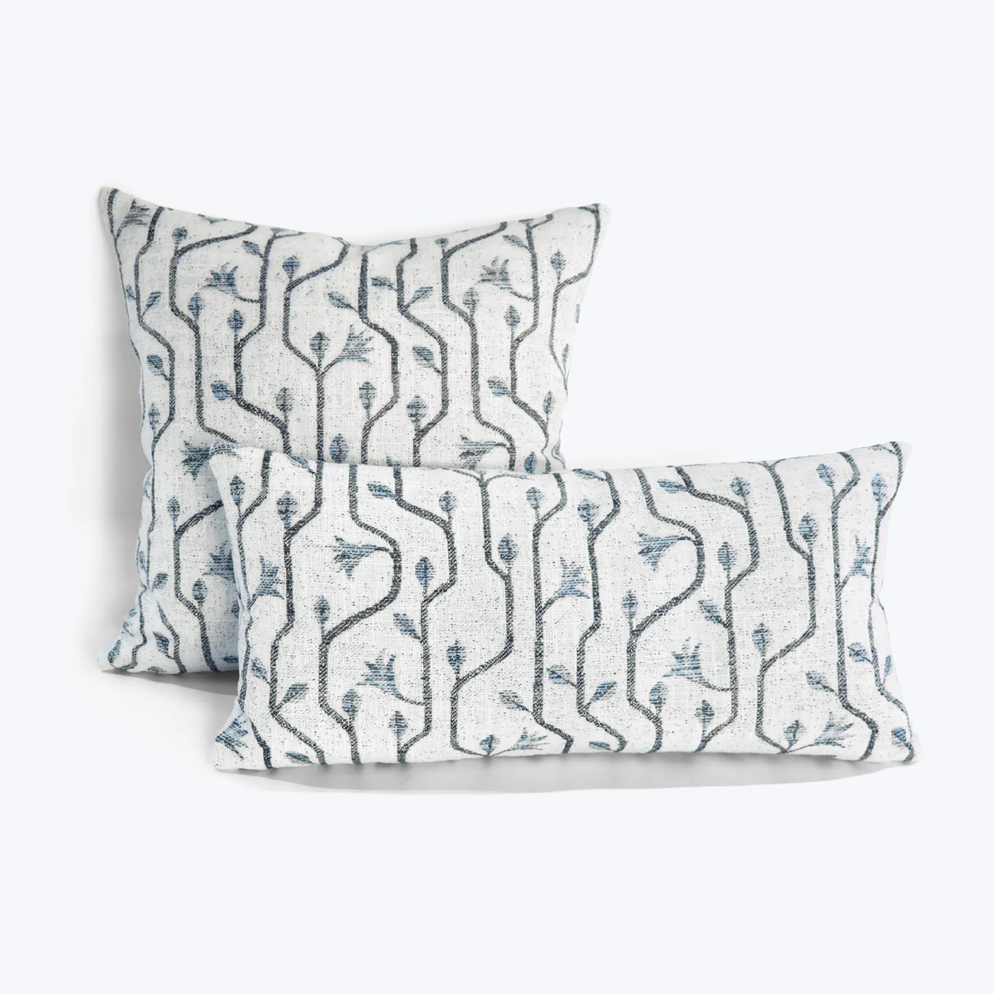 Craftsman Indoor/Outdoor Lumbar Pillow, Navy