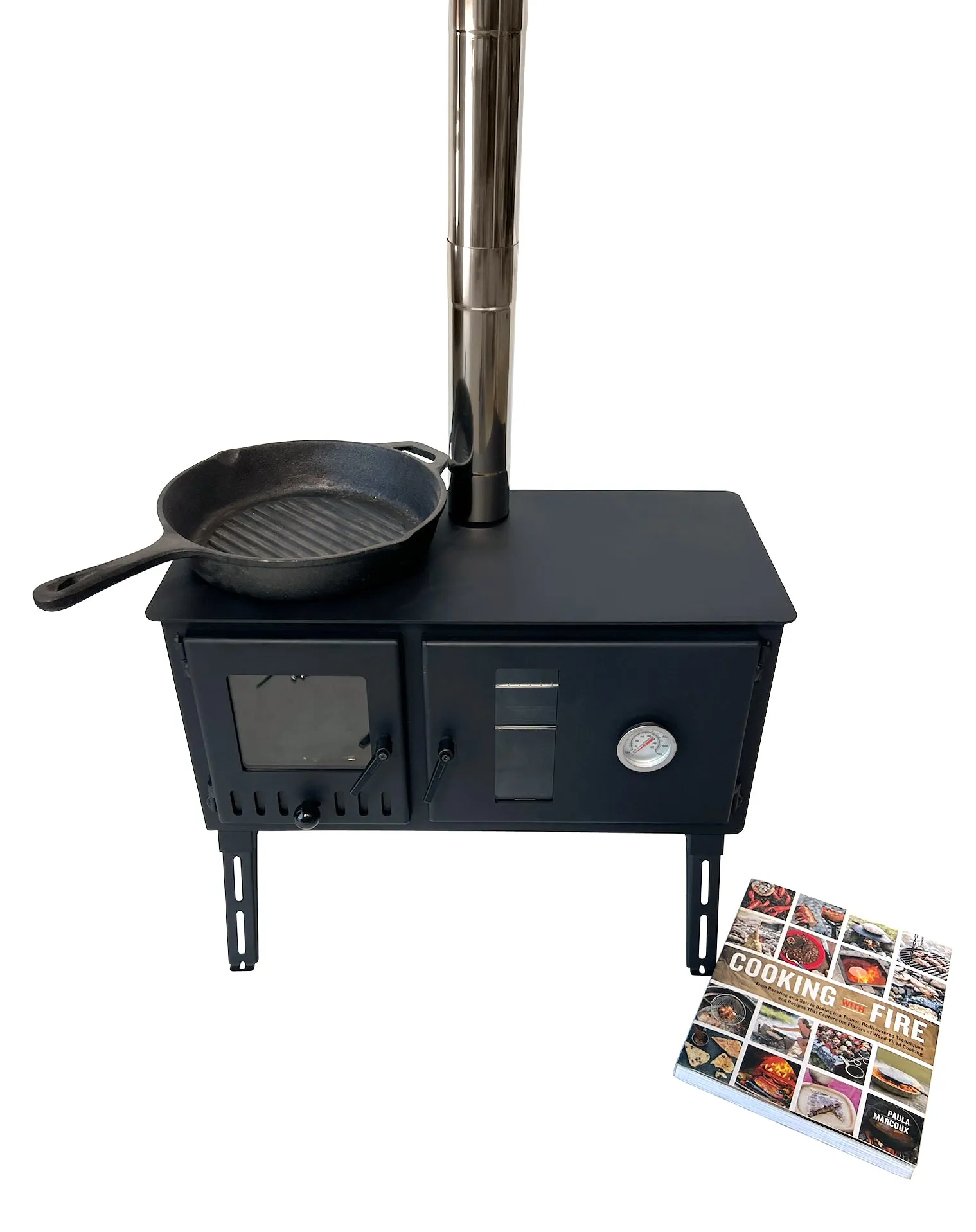 Firebox Range Oven Portable Wood Stove | 3.5kw 20.5kg