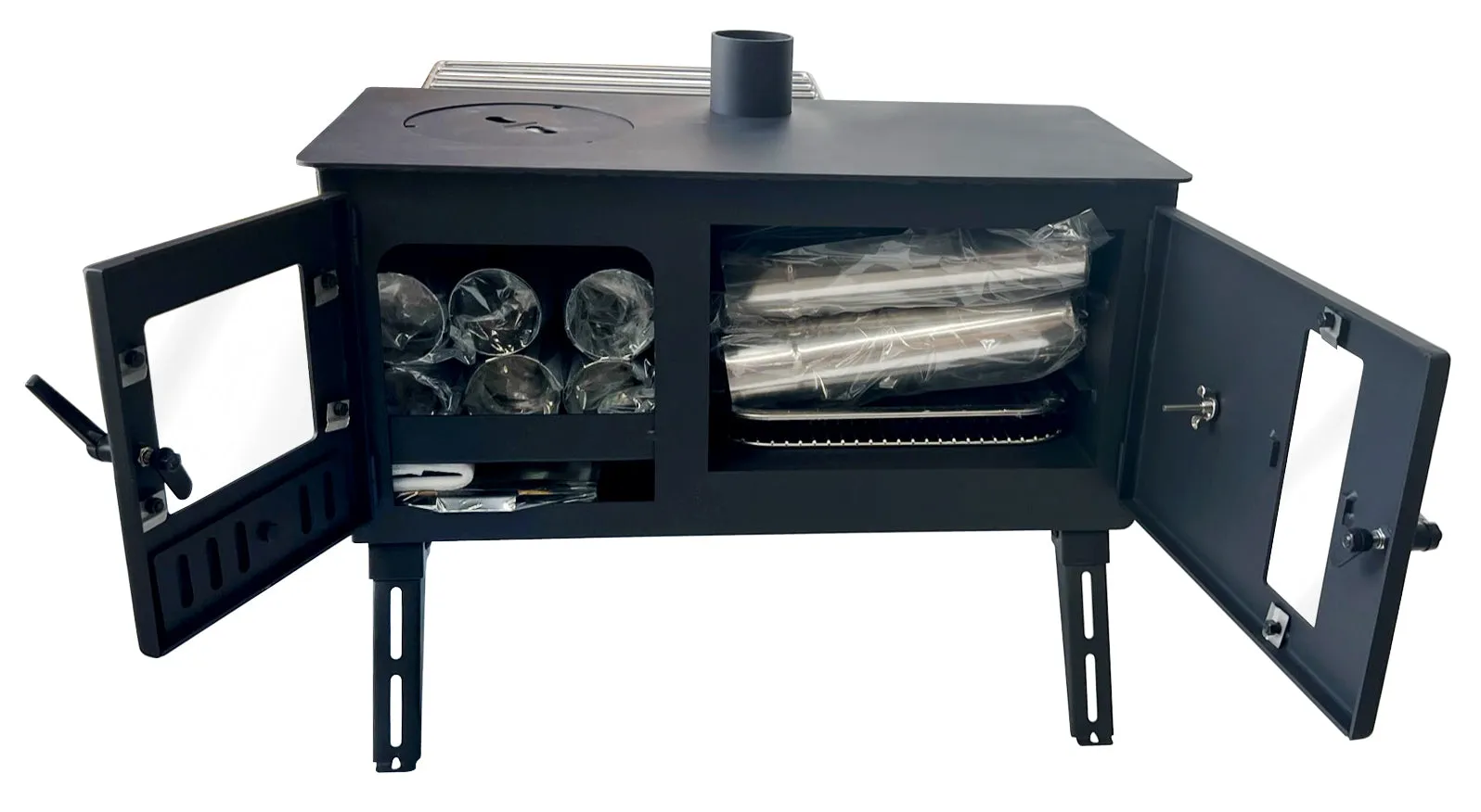 Firebox Range Oven Portable Wood Stove | 3.5kw 20.5kg