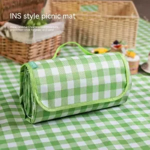 Foldable Anti Sand Picnic Mat with Handle