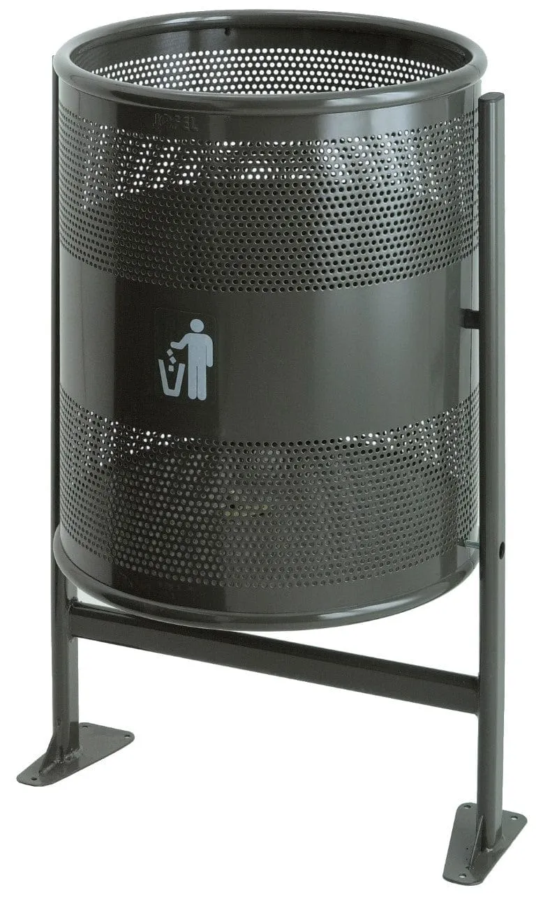 Heavy Duty Outdoor Litter Bin - 60 & 80 Litre Available