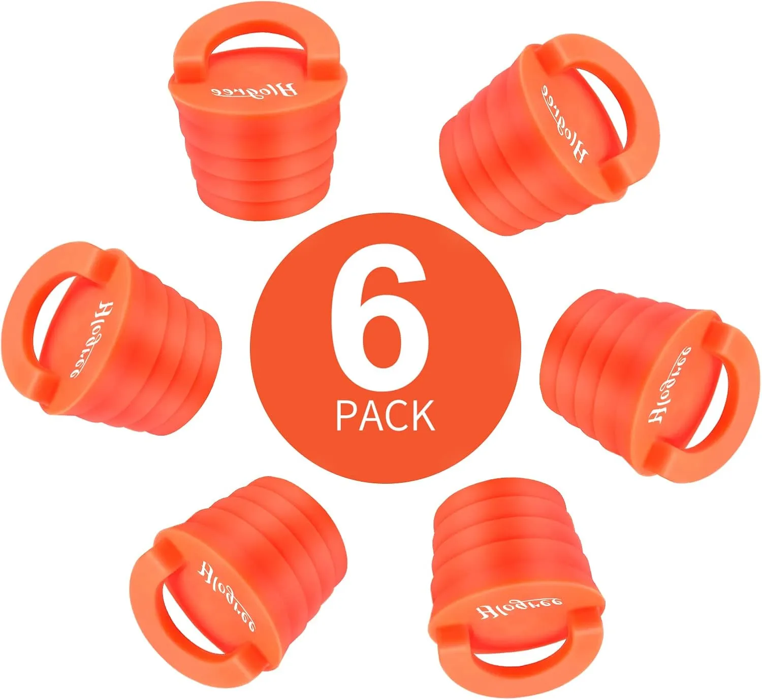 HLOGREE 6PCs Kayak scupper Plugs for sit on top/Lifetime/sit on top,scupper Plugs for Kayak,Silicone Kayak Plugs,Kayak Drain stoppers Kayak Replacement Parts,Plugs for Kayaks,Kayak Plugs Drain
