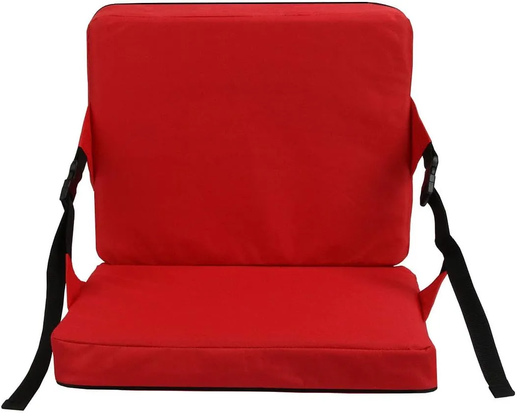 Indoor & Outdoor Folding Chair Cushion, Foldable Portable Stadium Seat,Chair Cushion for Sports Events, Outing, TravellingHiking, Fishing
