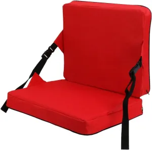 Indoor & Outdoor Folding Chair Cushion, Foldable Portable Stadium Seat,Chair Cushion for Sports Events, Outing, TravellingHiking, Fishing