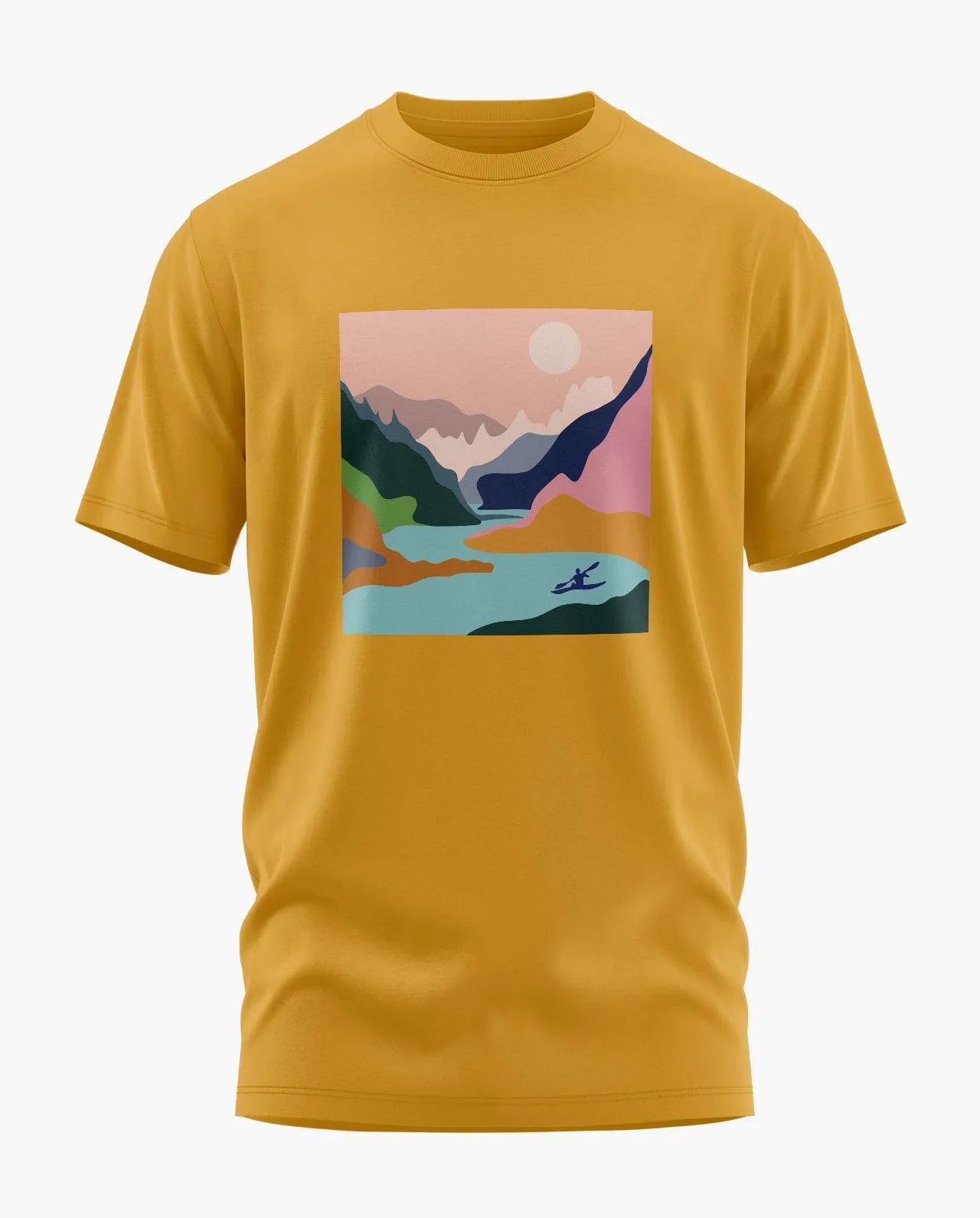 Kayak Graphic Signature LuxeSoft Cotton T-Shirt