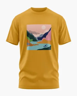 Kayak Graphic Signature LuxeSoft Cotton T-Shirt