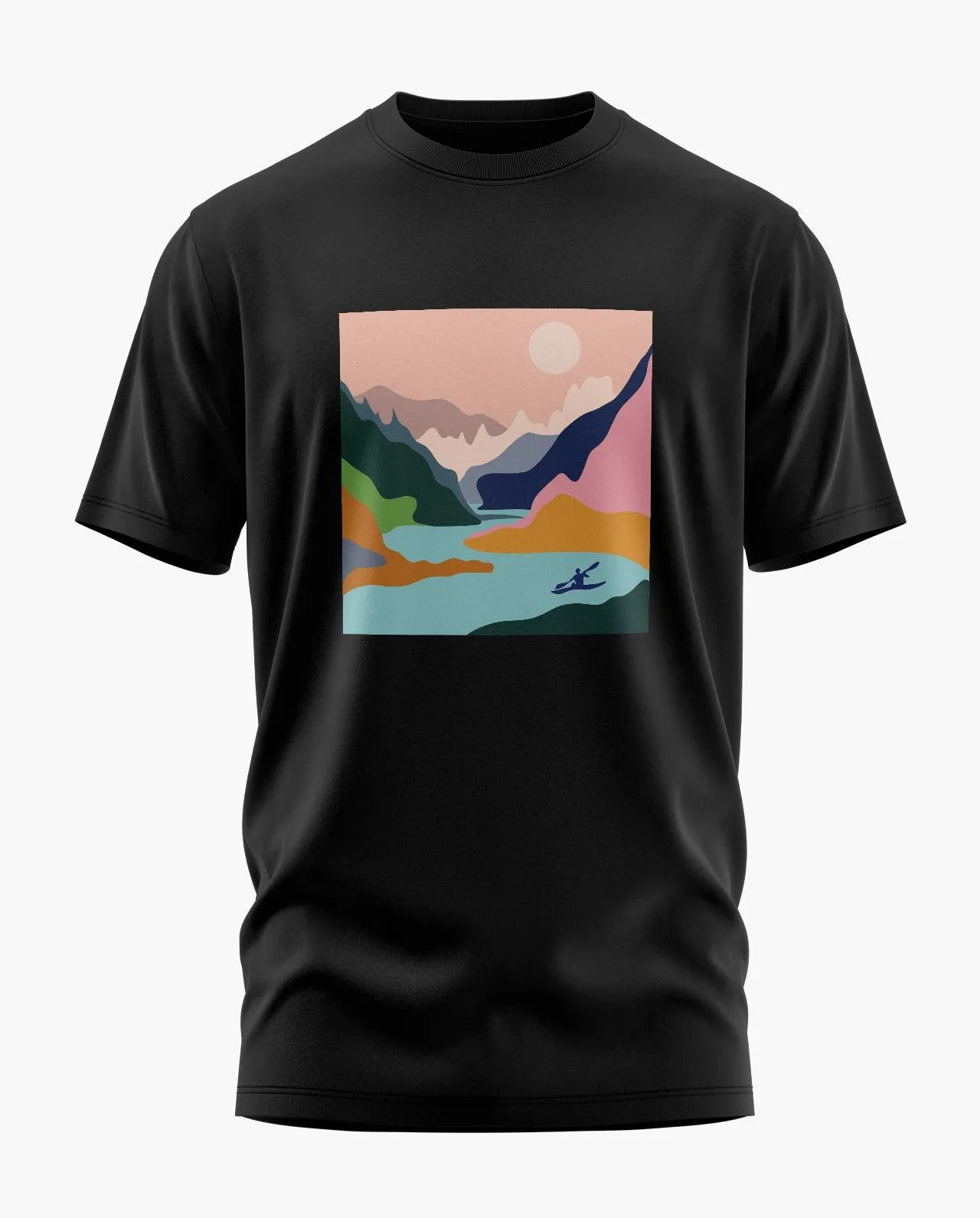 Kayak Graphic Signature LuxeSoft Cotton T-Shirt