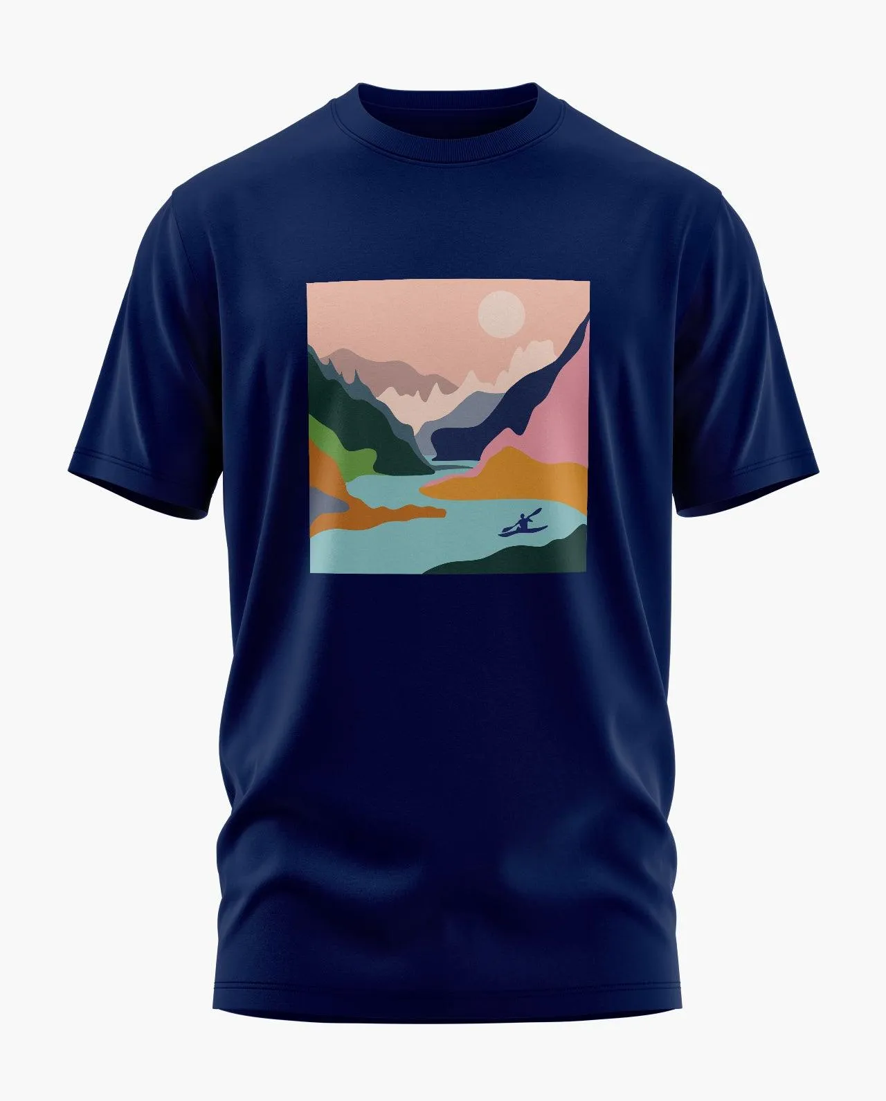 Kayak Graphic Signature LuxeSoft Cotton T-Shirt
