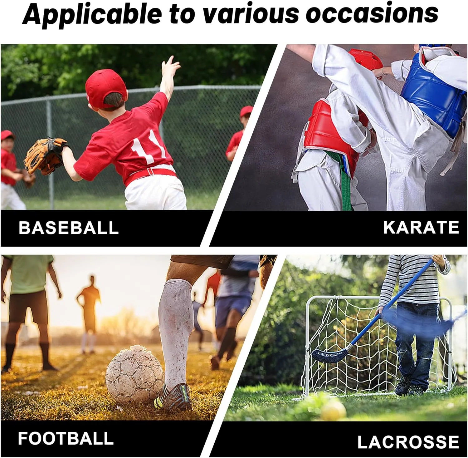 KOOPOW Youth Sliding Shorts Boys Padded Slider Shorts Sliding Pads with Cup Pocket for Baseball, Football, Hockey, Lacrosse