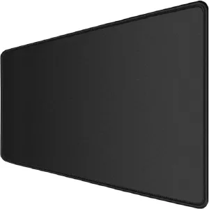 Large Gaming Mouse Pad,31.5 x 11.8 inch with Stitched Edges,Extended Mousepad,Durable Non-Slip Natural Rubber Base,Washable Keyboard Pad,Desk Pad for Gamer,Office & Home,Black