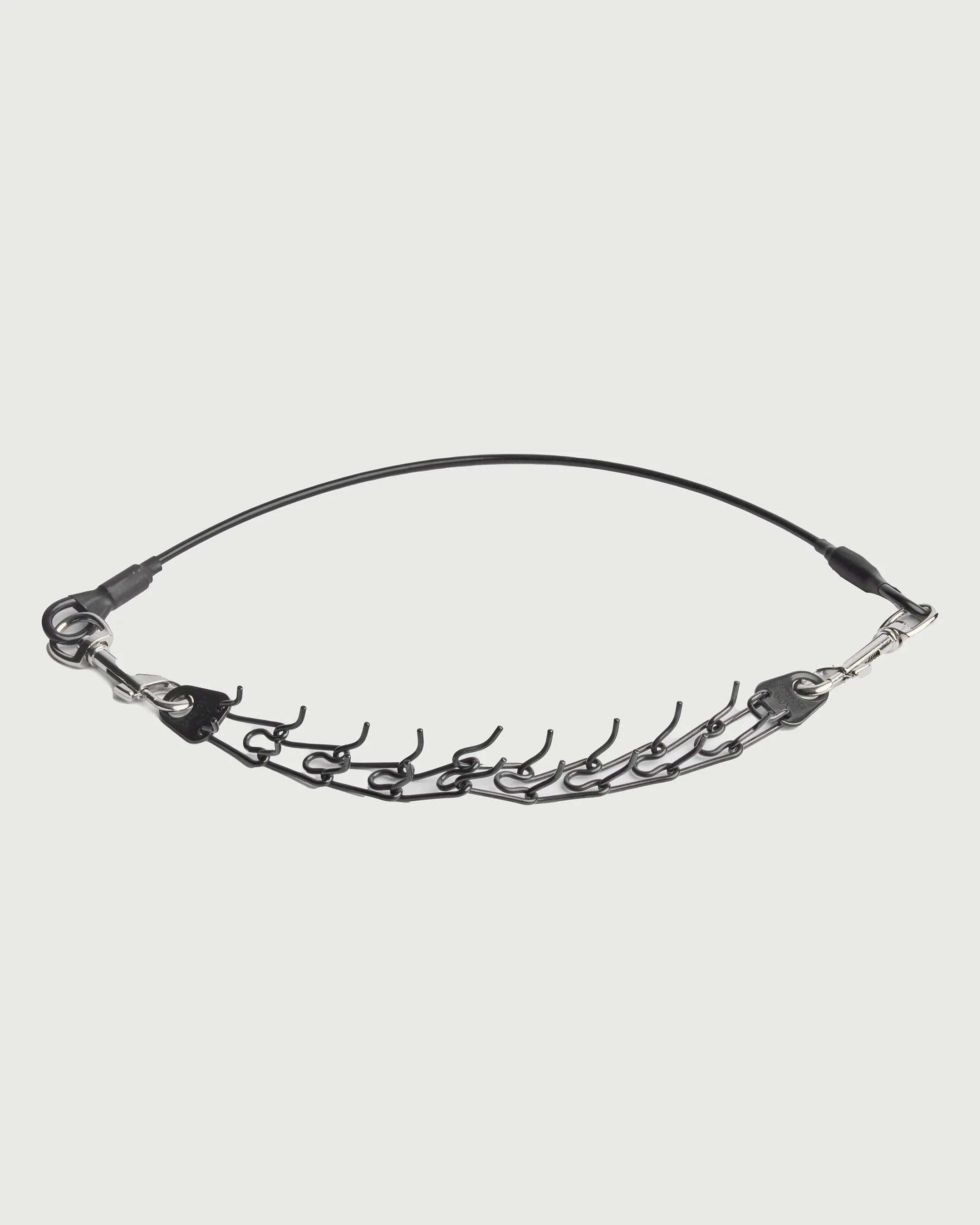 MIDNIGHT DOG SPIKE NECKLACE