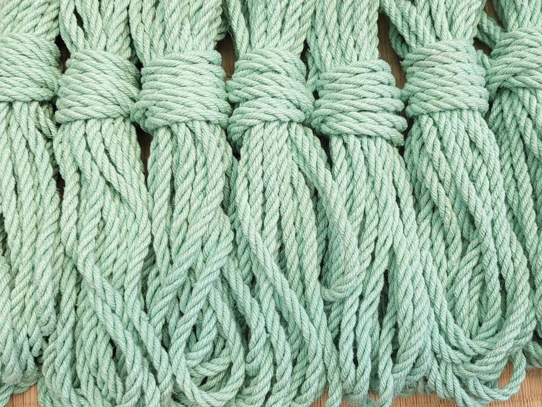 'Mint Green' Hemp bondage rope