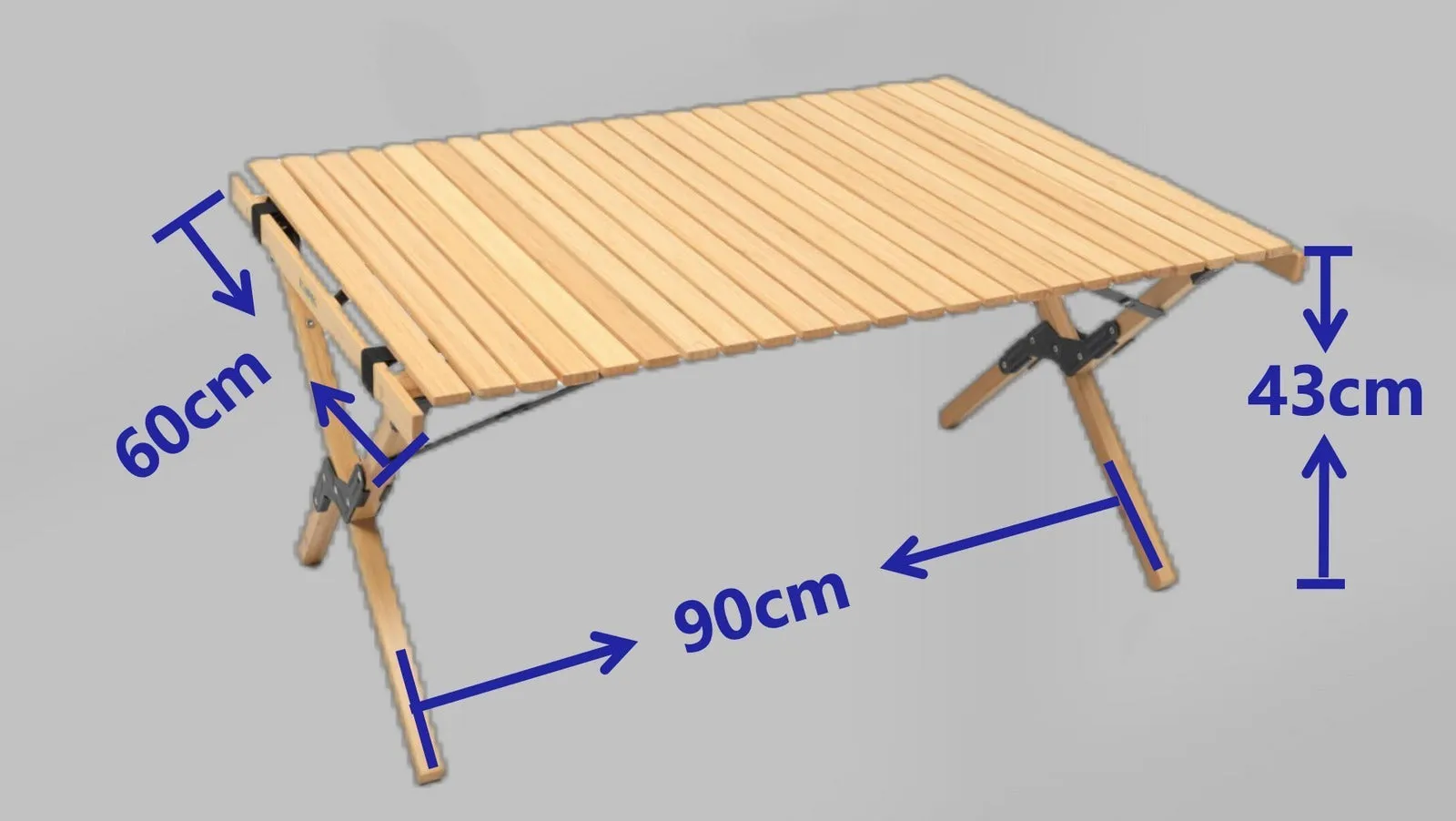 NNEDSZ 2 Chairs & 1 Table Set Bamboo Camping Folding Portable Outdoor Picnic Travel BBQ