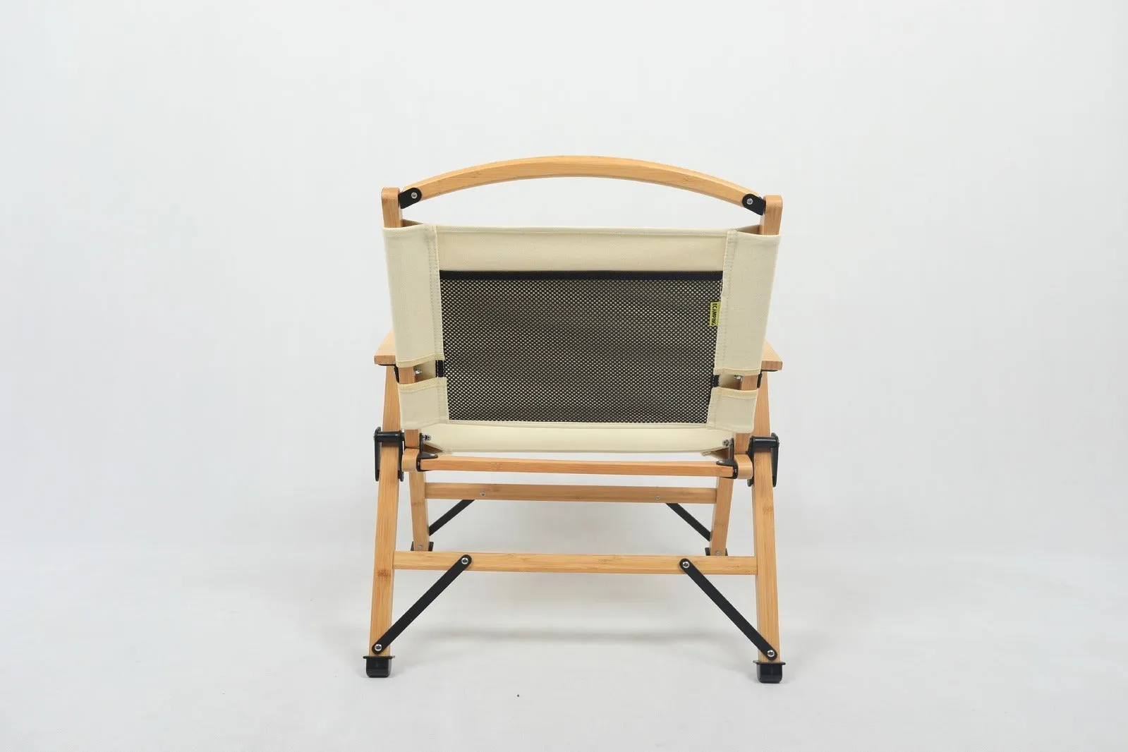 NNEDSZ 2 Chairs & 1 Table Set Bamboo Camping Folding Portable Outdoor Picnic Travel BBQ