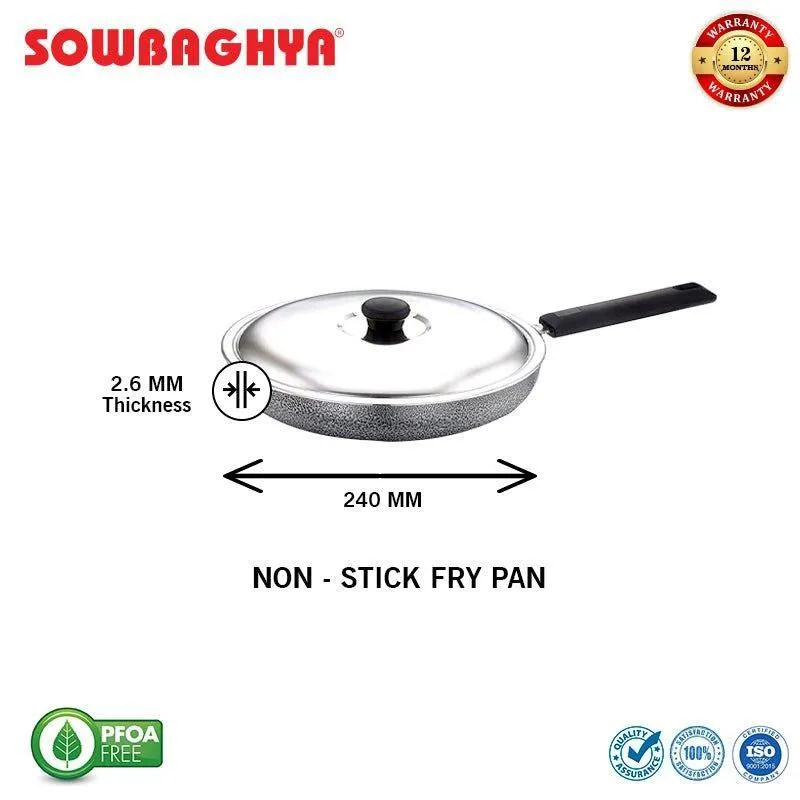 NS Breakfast Set (Dosa Tawa & Fry Pan with SS Lid)