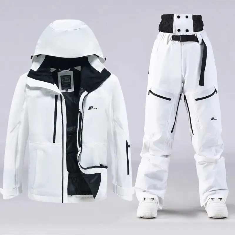 Outdoor Adult Ski Snowboarding Jacket & Pants Set