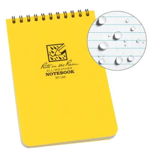 Rite in the Rain No146 Top Spiral 4x6 Notebook Universal Yellow