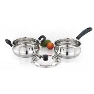 Ultima Induction Base Stainless Steel 3Pcs Gift Set