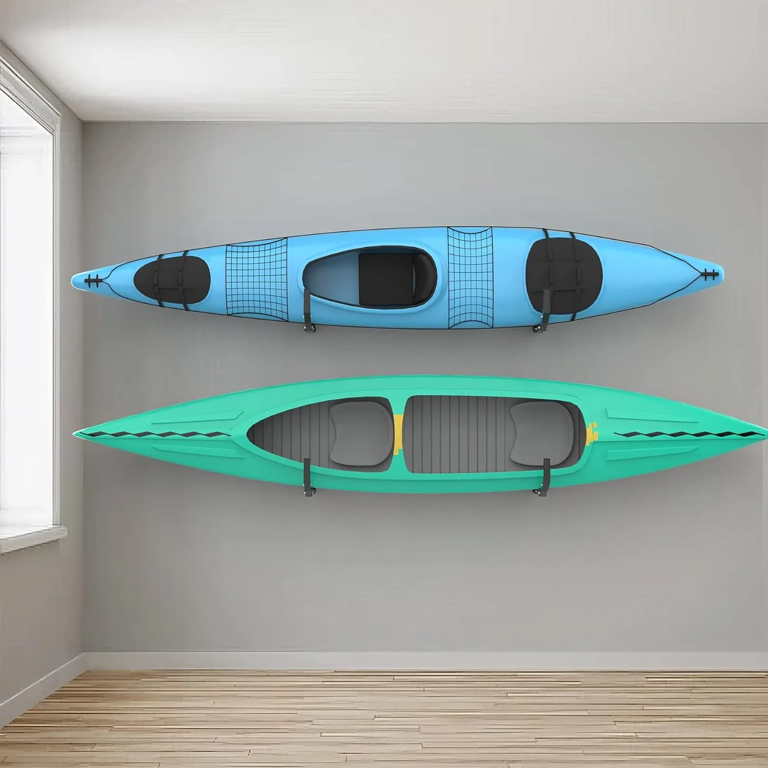 Wall Mount Kayak Storage Rack