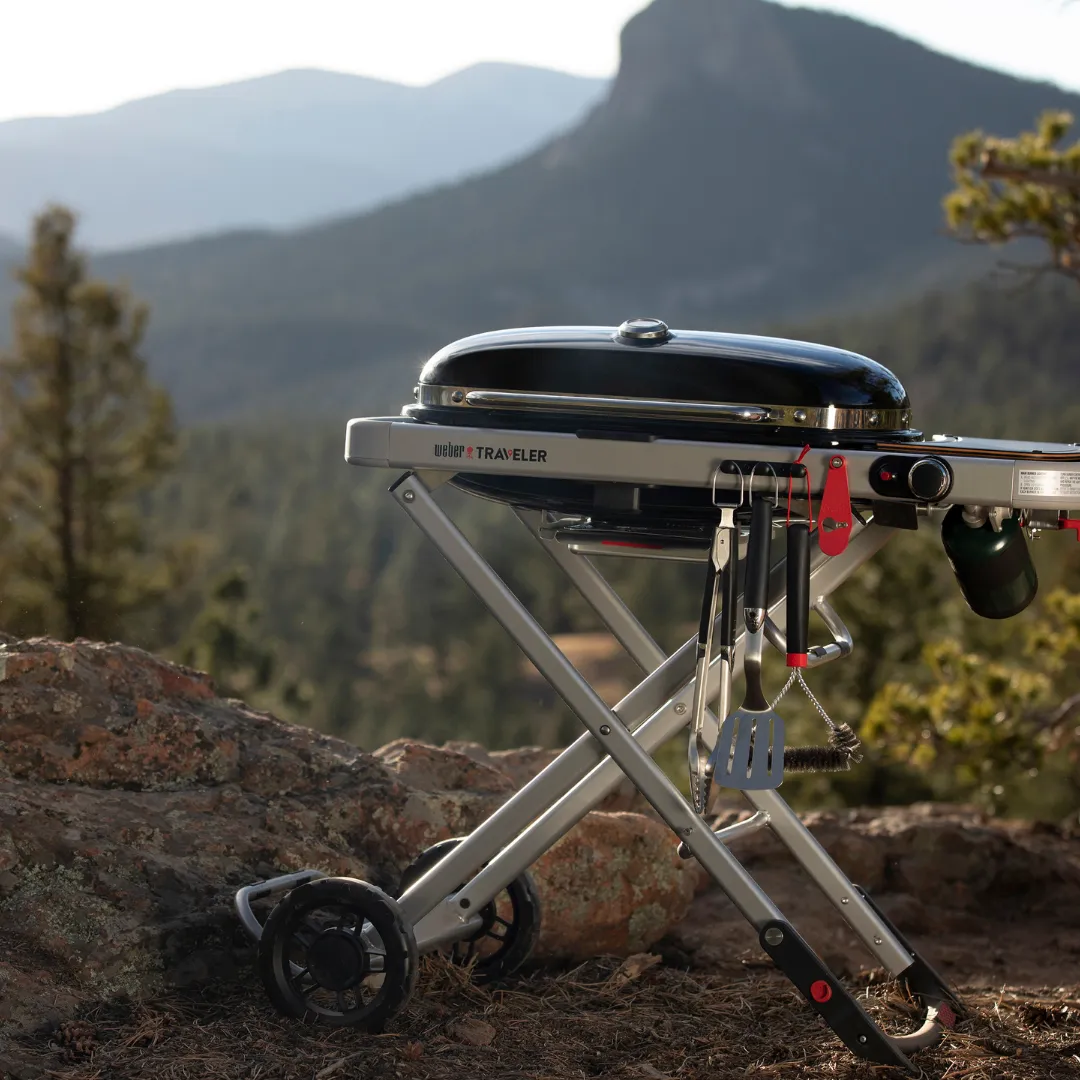 Weber Traveler Black Gas BBQ
