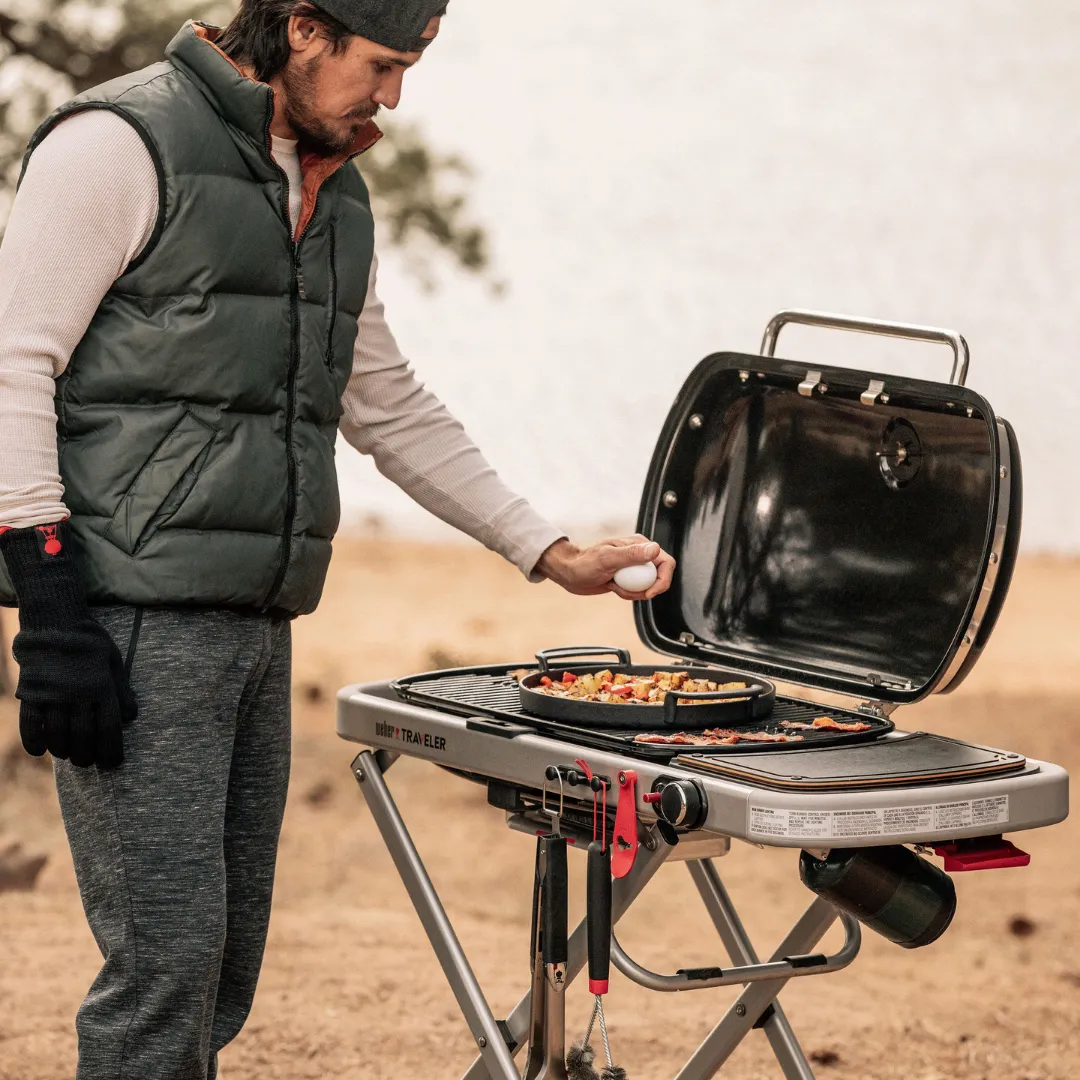 Weber Traveler Black Gas BBQ