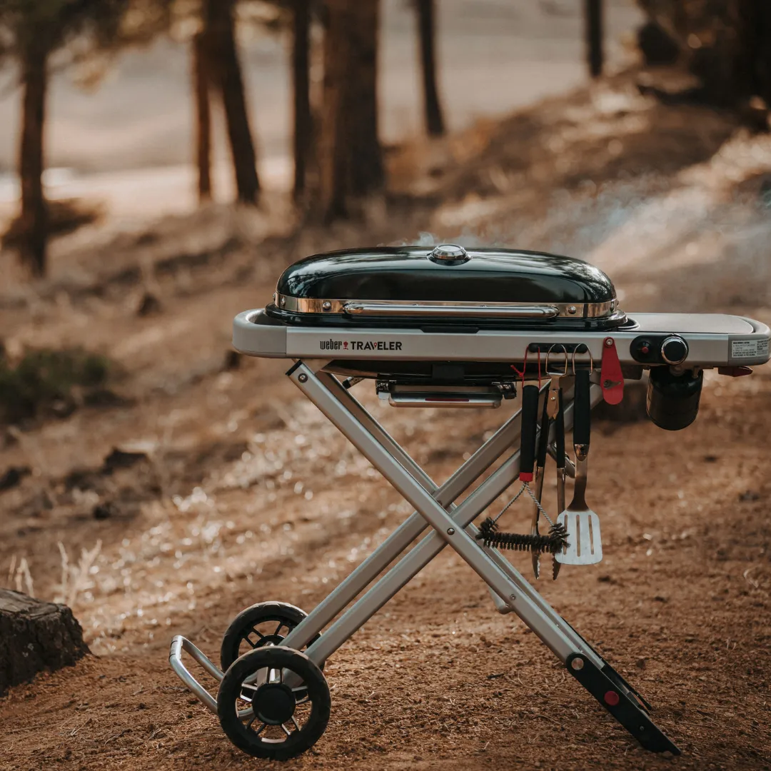 Weber Traveler Black Gas BBQ