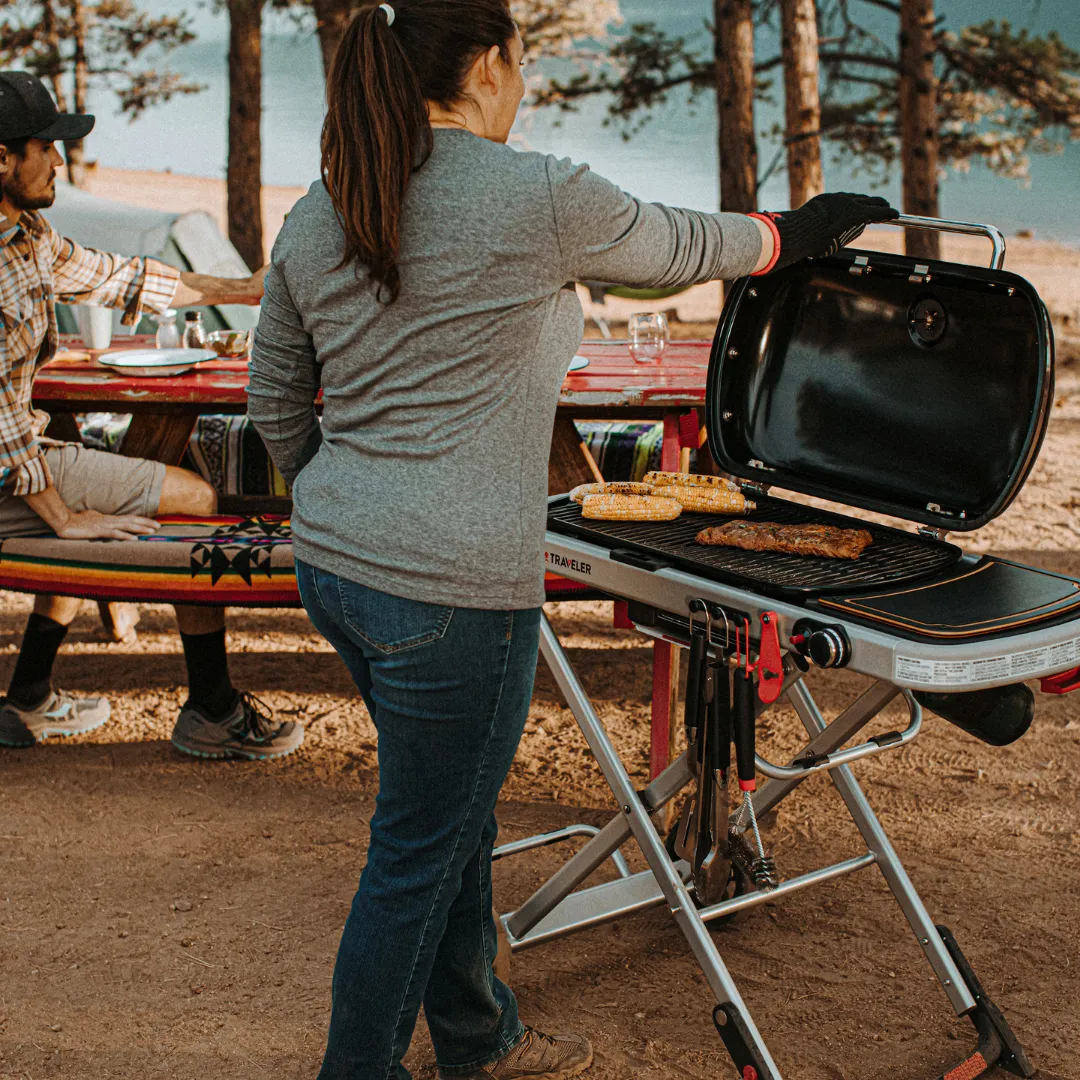 Weber Traveler Black Gas BBQ